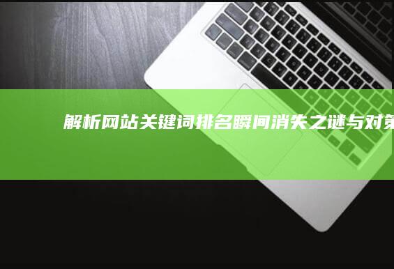 解析：网站关键词排名瞬间消失之谜与对策